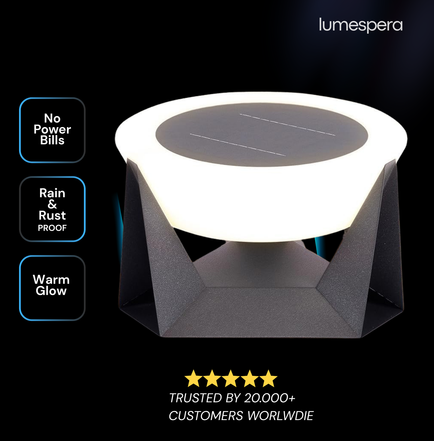 Milan Solar Outdoor Lamp