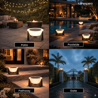 Milan Solar Outdoor Lamp